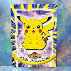 Pokemon TCG Topps #25 Pikachu TV Animation Edition - Image 1
