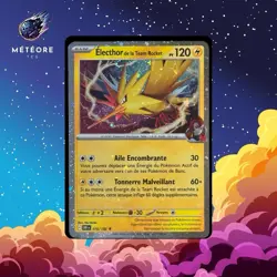 Carte Pokemon Electhor de la Team Rocket 070/182 Promo Holo cosmos Neuve Fr - Image 1