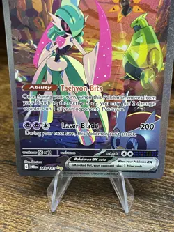 Pokemon TCG Iron Valiant EX Paradox Rift 249/182 Holo Special Illustration Rare - Image 2