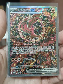 Pokemon TCG Oricorio Ex MEP 024 Black Star Promo Mega Charizard UPC - Image 1