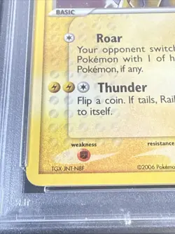 2006 POKEMON POP SERIES 2 #3 RAIKOU-HOLO PSA 7 - Image 5