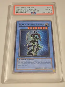 2004 YU-GI-OH! STARTER DECK YUGI Black Luster Soldier 1st Edition SYE-024 PSA 8 - Image 3