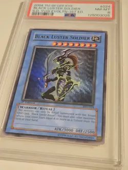 2004 YU-GI-OH! STARTER DECK YUGI Black Luster Soldier 1st Edition SYE-024 PSA 8 - Image 4