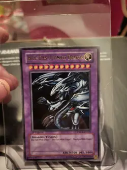 Yu-Gi-Oh! TCG 1st Edition Blue-Eyes Ultimate Dragon DPKB-EN026 Ultra Rare - Image 1