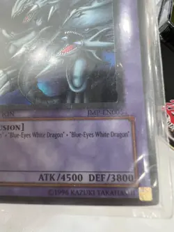 Yugioh Blue-Eyes Ultimate Dragon JMP-EN005 Holo Rare Limited Edition SEALED MINT - Image 3