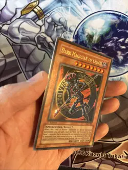 (79) Dark Magician of Chaos IOC-065 1st Edition Ultra Rare Yugioh LP - Image 5