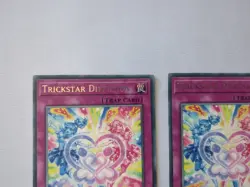 Yugioh! 3x Trickstar Diffusion MZTM-EN030 Rare 1st Ed NM - Image 2