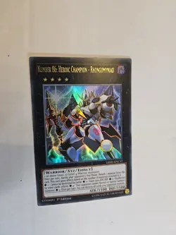 Yu-Gi-Oh Number 86: Heroic Champion Rhongomyniad LEHD-ENC37 Ultra Rare - 1st Ed - Image 1