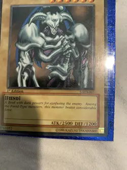 Summoned Skull Metal Raiders MRD-003 1st Edition Ultra Rare Yugioh - Image 2