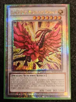 Yu-Gi-Oh! - Black Rose Moonlight Dragon - RA03-EN038 Quarter Century Secret Rare - Image 1