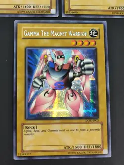 Magnet Warrior - DOR-E001 DOR-E002 DOR-E003 Secret Rare Promo Set Yu-Gi-Oh - Image 4