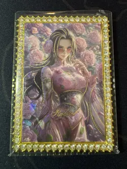 Rose Hancock Metal Card Beautiful Waifu Doujin Case Prize One Piece Limited CCG - Image 1