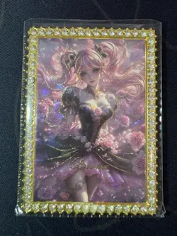 Rose Perona Metal Card Beautiful Waifu Doujin Case Prize One Piece Limited CCG - Image 1