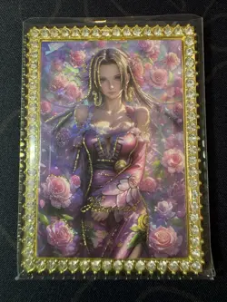Rose Hancock Premium Metal Card Beautiful Waifu Doujin Case Prize One Piece CCG - Image 1