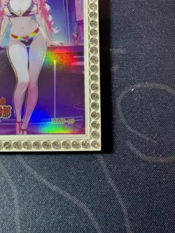 Bartender Perona Diamond Card Silver Metal Bikini Waifu Doujin One Piece - Image 4