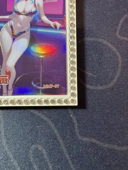 Goddess Bartender Vivi Diamond Card Silver Metal Bikini Waifu Doujin One Piece - Image 4