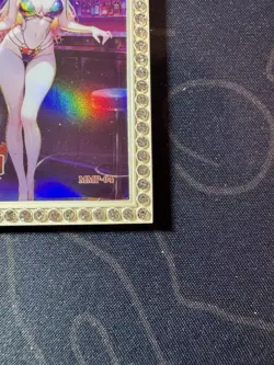 Bartender Yamato Diamond Card Silver Metal Bikini Waifu Doujin One Piece - Image 4