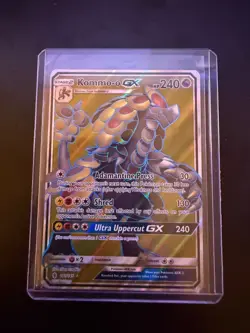 Pokemon Card - Kommo-O GX - SM Guardians Rising - Full Art - 141/145 - LP - Image 1