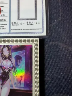 Bartender Hancock Diamond Card Silver Metal Waifu Doujin Case Prize One Piece - Image 3