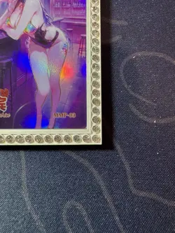 Bartender Robin Diamond Card Silver Metal Waifu Doujin Case Prize One Piece - Image 4