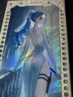 Elegant Vivi Metal Card Blue Dress Waifu Doujin Case Prize One Piece CCG - Image 4