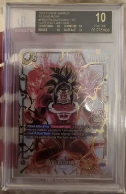 Son Goku: GT Super Alt. Art SCR BGS 10 BLACK LABE Dragon Ball Super Card - Image 1