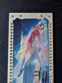 Elegant Shirahoshi Metal Card Beautiful Waifu Doujin Case Prize One Piece CCG - Image 2
