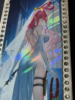 Elegant Shirahoshi Metal Card Beautiful Waifu Doujin Case Prize One Piece CCG - Image 4