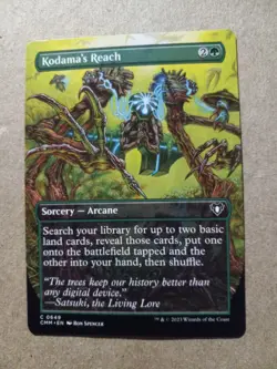 Kodama's Reach (Borderless) Commander Masters NM MTG - Image 1
