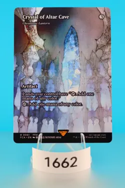 MTG Crystal of Altar Cave - Chromatic Lantern (Showcase) Final Fantasy Regular - Image 1