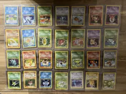 Pokemon TCG Base Set 2 Collection Partial Complete 90/130 NM - Image 1