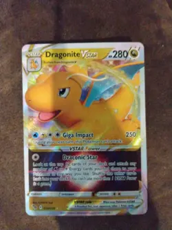 Pokemon TCG Dragonite VSTAR Pokemon GO 050/078 Holo Ultra Rare - Image 1