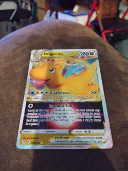 Pokemon TCG Dragonite VSTAR Pokemon GO 050/078 Holo Ultra Rare - Image 4