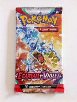 BOOSTER DE 10 CARTES POKEMON ECARLATE ET VIOLET EV01 FR NEUF SCELLE LEVIATOR - Image 1