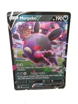 Pokemon TCG Morpeko V Sword & Shield: Brilliant Stars 095/172 Holo Ultra Rare - Image 1