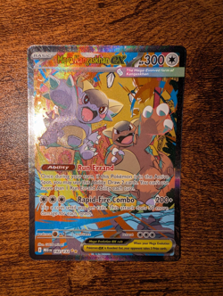 Pokemon Mega Kangaskhan EX Mega Evolutions 182/132 Full Art Illustrator Rare - Image 1