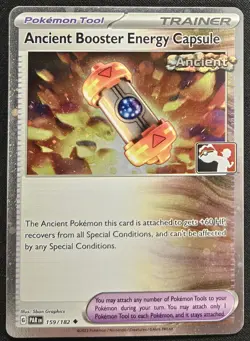 Ancient Booster Energy Capsule 159/182 Play! Prize Pack Cosmos Holo Pokemon NM - Image 1