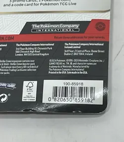 Roaring Moon Promo Stellar Crown Premium Checklane Blister Pokemon w/coin SEALED - Image 3