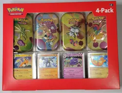 Pokemon TCG Scarlet & Violet 151 Mini Tin 4-Pack Lot of 2 Sam’s Club Sealed - Image 5
