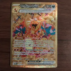 Charizard ex 228/197 SV03 Obsidian Flames Holo Hyper Rare Gold Card Pokemon - Image 1