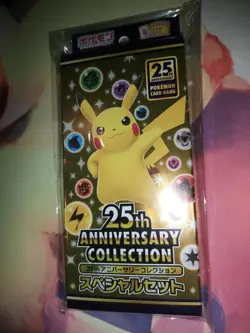 Pokemon 25th Anniversary / S8a / Collection Special / Japanese / NEW / 4Pk+Promo 4521329322575 - Image 1