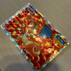 Pokemon Topsun Charizard No.006 1995 Prism Rare Holo Nintendo Japanese Good - Image 3