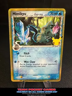 Mimikyu SWSH136, Black Star Promo, Pokemon, NM - Image 1