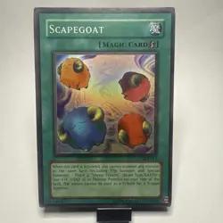 Yugioh Scapegoat SDJ-041 holo Rare Unlimited Edition - Image 1