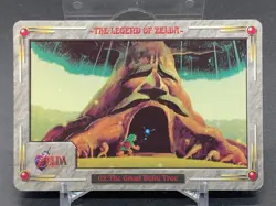 The Great Deku Tree 02 The Legend of Zelda Card Bandai 1999 Japanese - Image 1