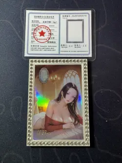 Hancock Diamond Card Silver Metal Beautiful Waifu Doujin Case Prize One Piece - Image 1