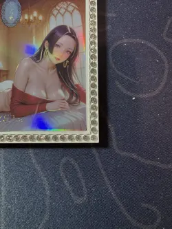 Hancock Diamond Card Silver Metal Beautiful Waifu Doujin Case Prize One Piece - Image 4