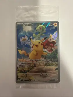 Pikachu 027 Sv: Scarlet & Violet Promo Cards Holo-SEALED - Image 1