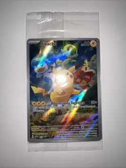 Pikachu 027 Sv: Scarlet & Violet Promo Cards Holo-SEALED - Image 2