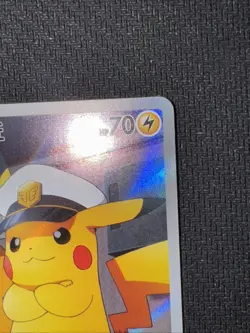 Pokemon Chinese Exclusive Horizons Gem CBB1C Captain Pikachu 07 09/09 Holo Card - Image 3